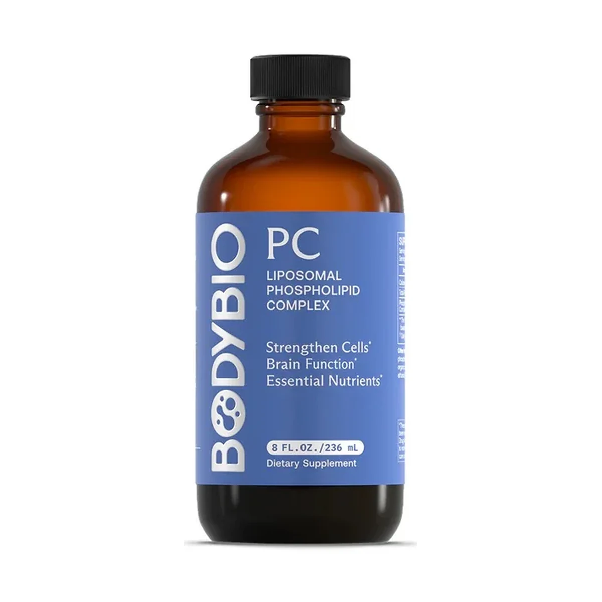 BodyBio PC Liposomal Phospholipid Complex 236 ml şişesi
