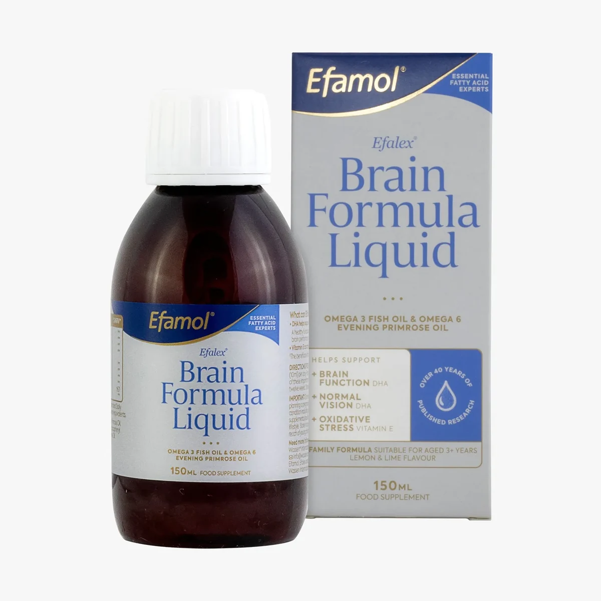 Efamol Efalex Brain Formula Liquid 150 ml şişesi